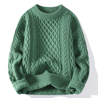 Griffin - Stylowy, lekko dziergany sweter dla mężczyzn