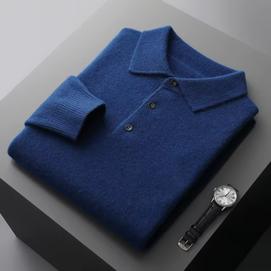 Louis - Polo z długimi rękawami