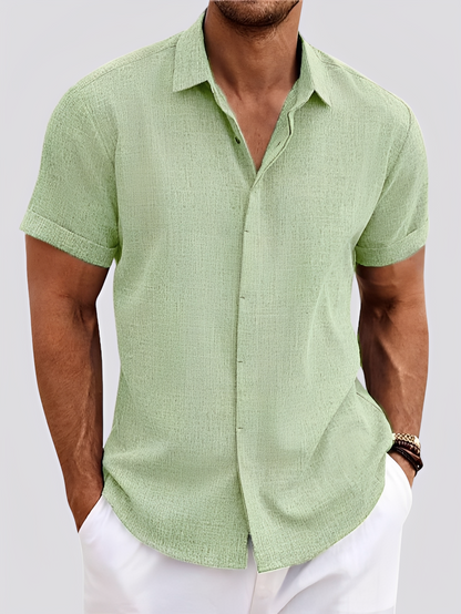 Declan - Wygodna koszula z guzikami dla mężczyzn