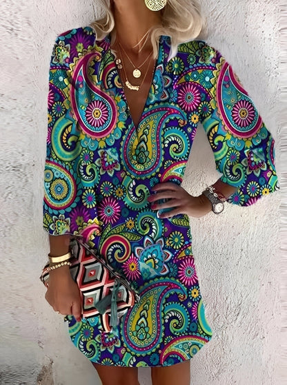 Shania - Stylowe Boho-Minikleid dla Damen