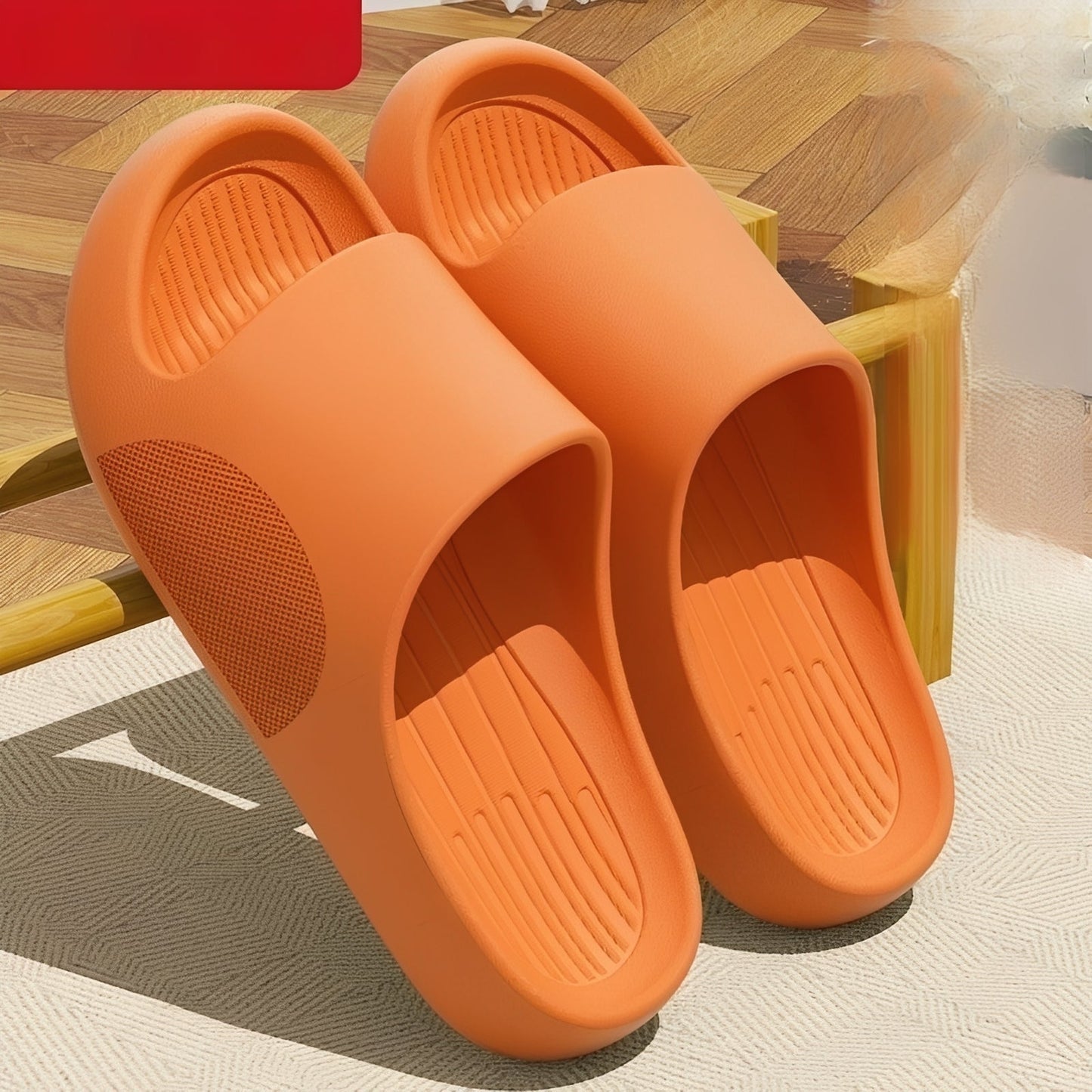 John - Wygodne kapcie z grubą podeszwą dla mężczyzn