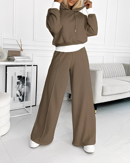 Paulina - Stylowy zestaw dresowy z kapturem dla kobiet