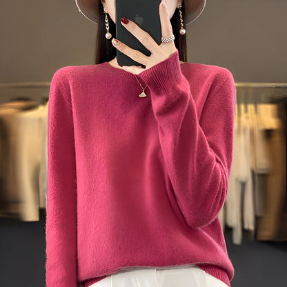 Cheyanne - Elegancki kaszmirowy sweterek damski