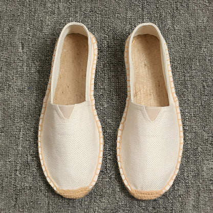 Lenard - Luźne Canvas-Pedal-Buty dla Mężczyzn