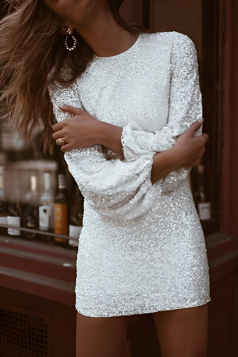 Cheyanne - Stylowa, połyskująca sukienka Bodycon dla pań