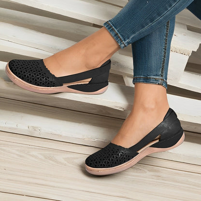 Kianna - Codzienne damskie buty z odkryciami