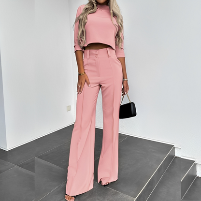 Mélisande - Stylowa bluzka i spodnie dla kobiet