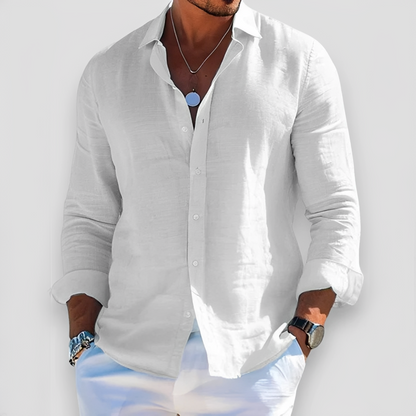 Keanu - Chemiza letnia klasyczna dla mężczyzn