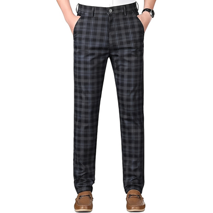 Hayavert - Stylowe męskie spodnie w kratę