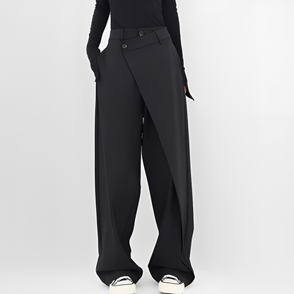Alexandrine - Nowoczesne, szerokie damskie spodnie