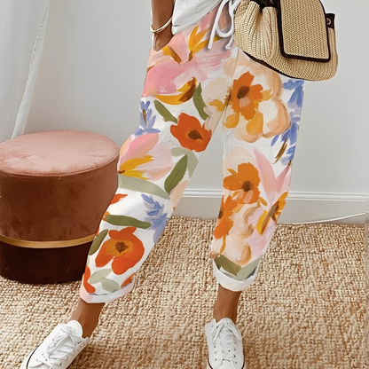 Jacinthe - Wygodne damskie spodnie z paskiem