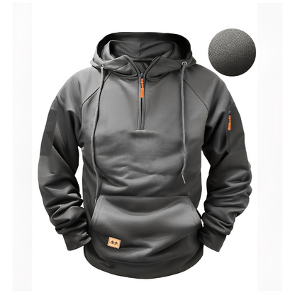 Gildas - Męska codzienna bluza z kapturem