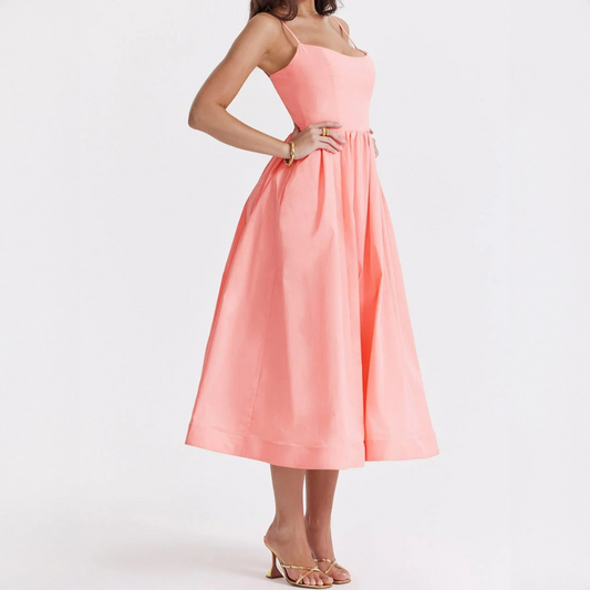 Jenesa - Elegancka sukienka bez rękawów dla kobiet