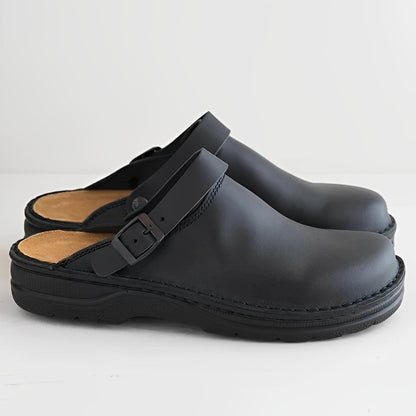 Devin - Wygodne męskie kapcie skórzane