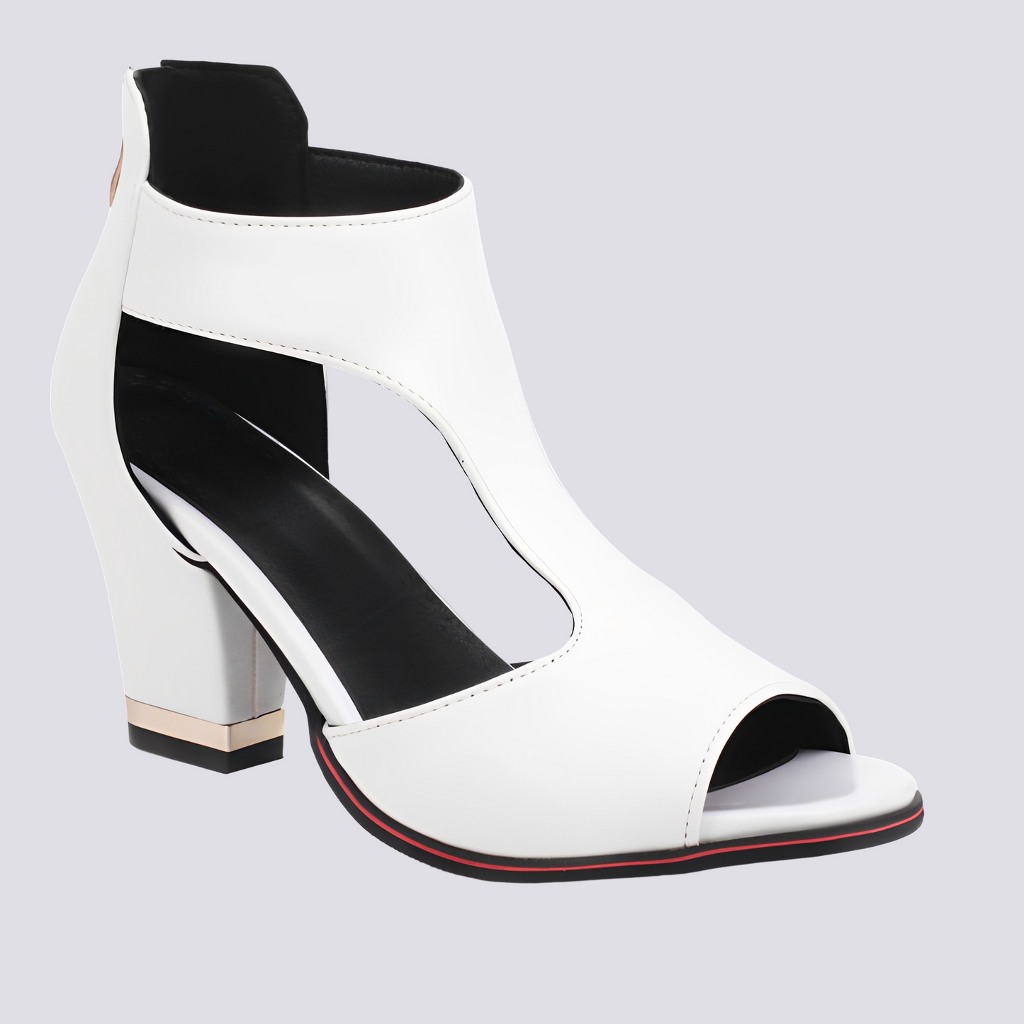 Monica - Eleganckie sandały z zamkiem dla kobiet