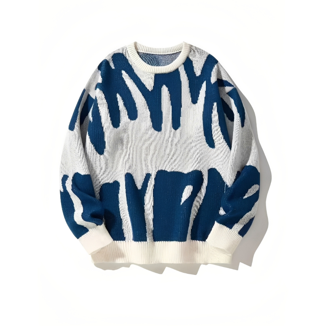 Edan - Męski sweter z wełny, komfortowy i ciepły