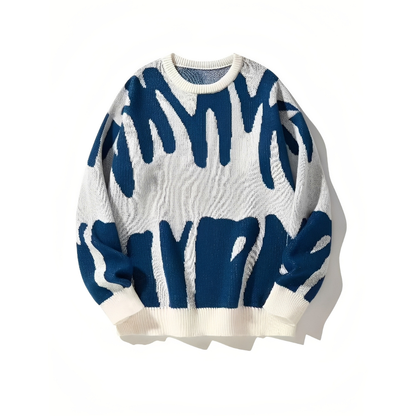 Edan - Męski sweter z wełny, komfortowy i ciepły