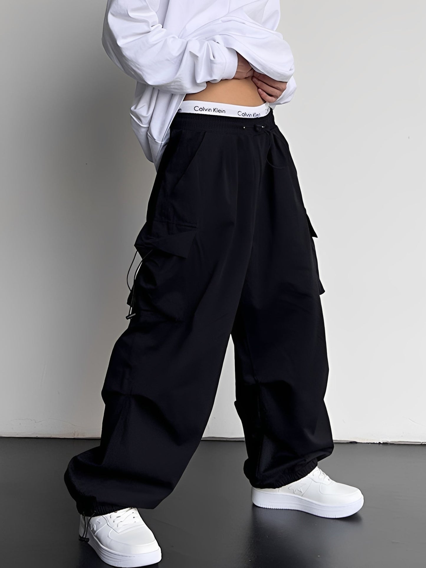 Clark - Stylowe, luźne spodnie cargo dla mężczyzn