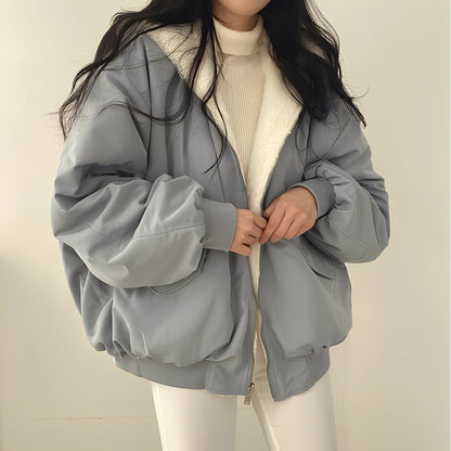 Mallaury - Kurtka zimowa ciepła o luźnym kroju dla kobiet