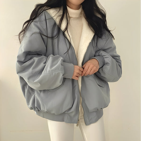 Mallaury - Kurtka zimowa ciepła o luźnym kroju dla kobiet