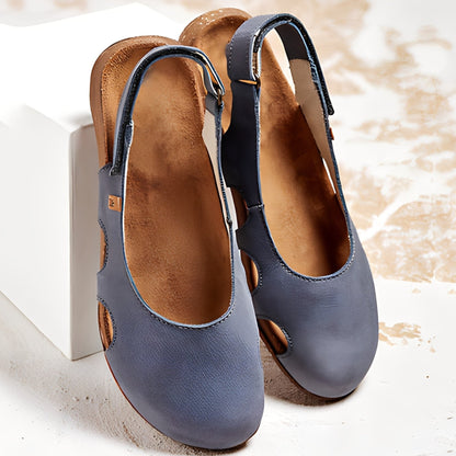 Mychal - Kobiece codzienne płaskie sandały