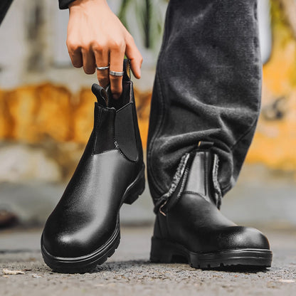 Gilbert - Stylowe retro skórzane buty dla panów