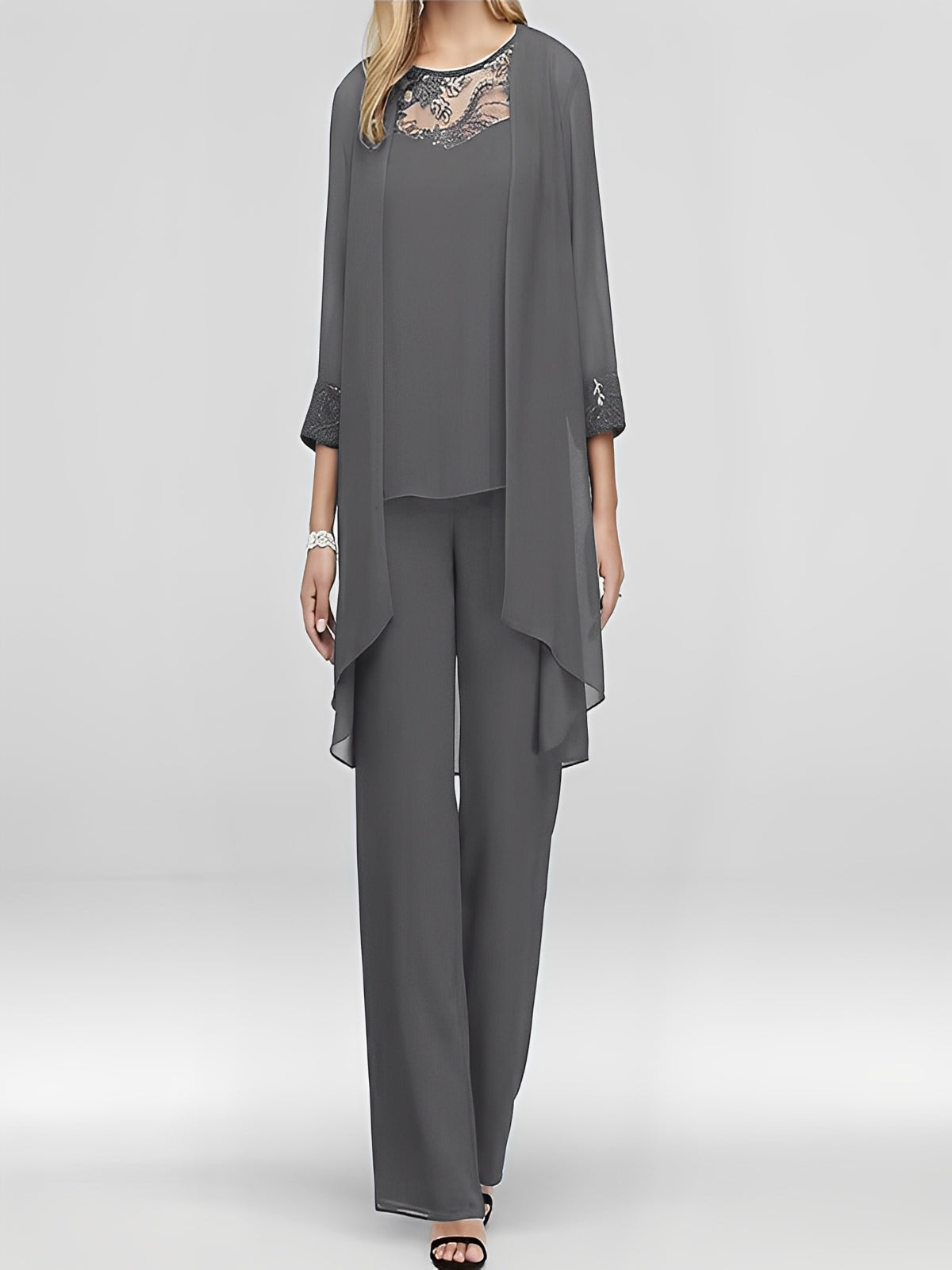 Nathalie - Elegancki zestaw trzyczęściowy dla pań