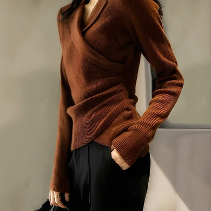 Yara - Elegancki damski sweter z długim rękawem