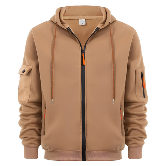 Randall - Męska bluza z kapturem o eleganckim kroju