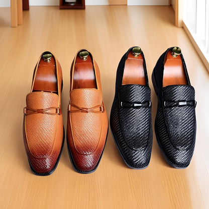 Phillip - Stylowe buty oxford-slipper dla mężczyzn do pracy