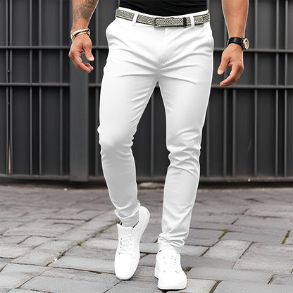 Jaron - Modne, luźne spodnie Slim-Fit dla mężczyzn