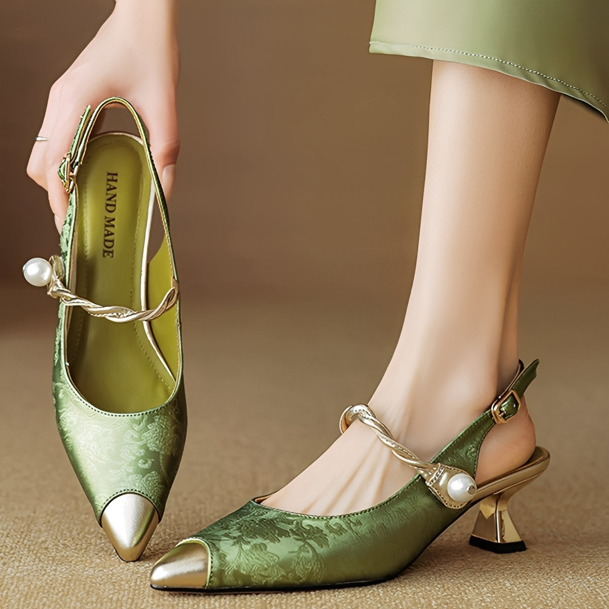 Maddie - Stylowe damskie sandały na obcasie