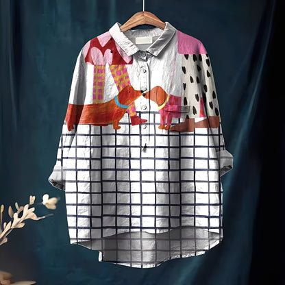 Gwenaël - Klasyczne koszule z długimi rękawami dla kobiet