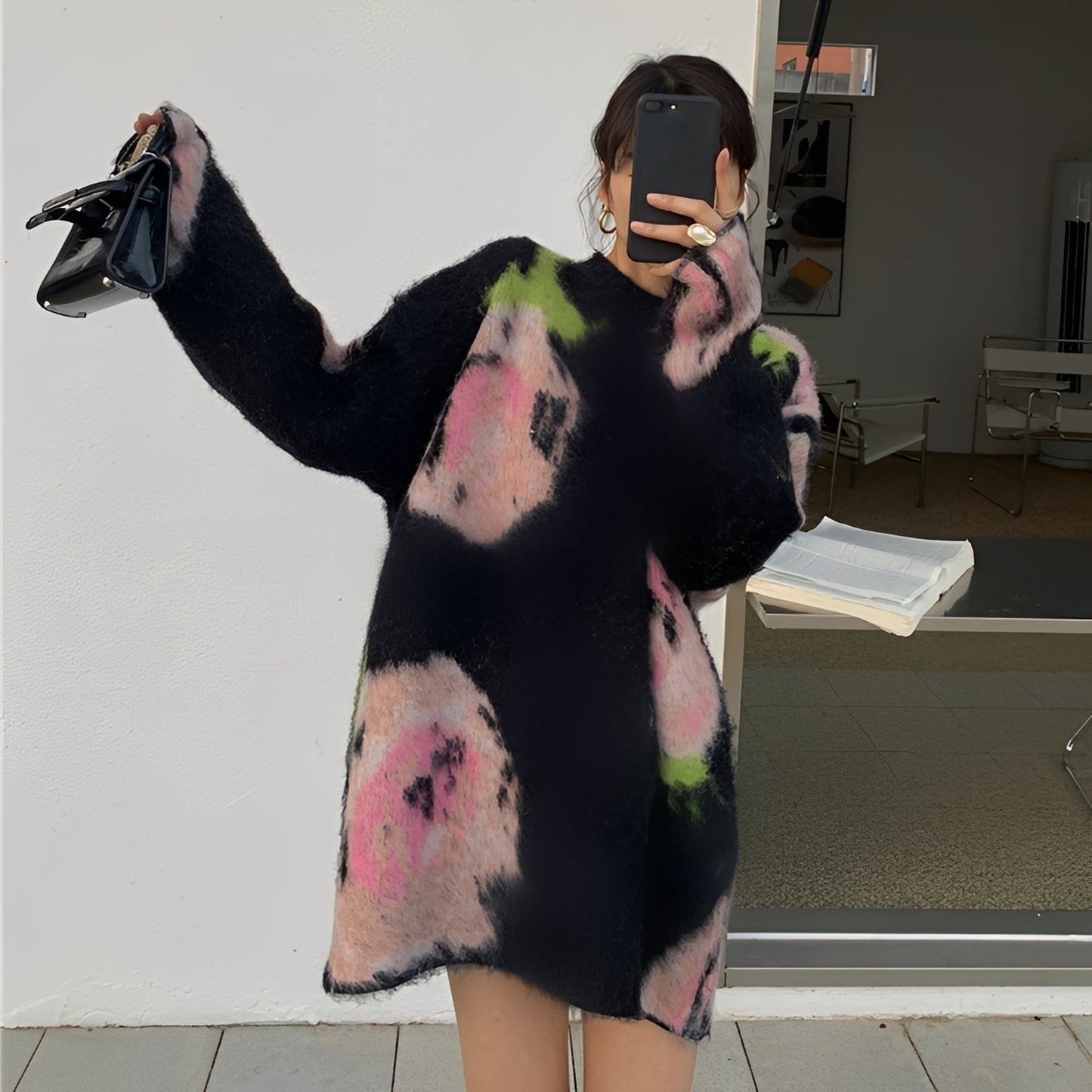 Hanna - Stylowa sukienka dzianinowa dla kobiet