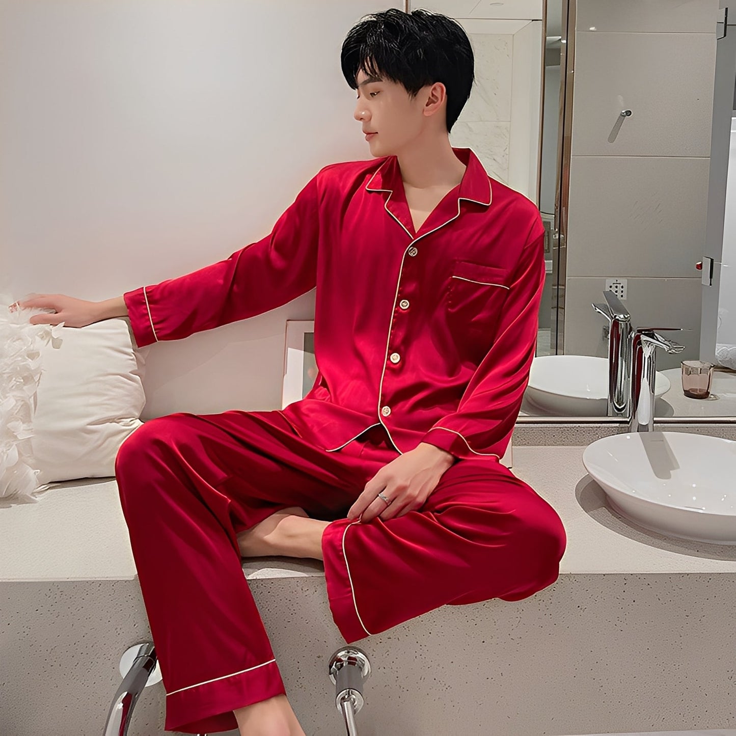 Ella - Modny kaszmirowy sweter dla kobiet Zestaw