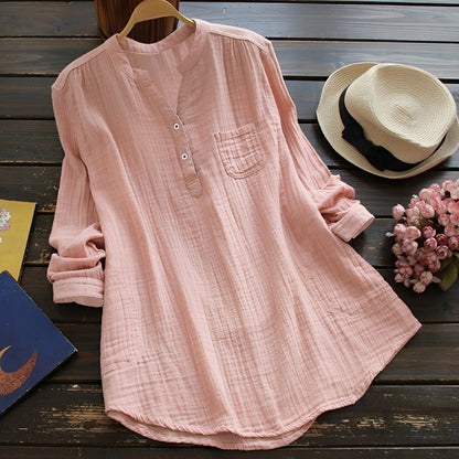 Claudia - Luźna, wygodna bluzka dla kobiet