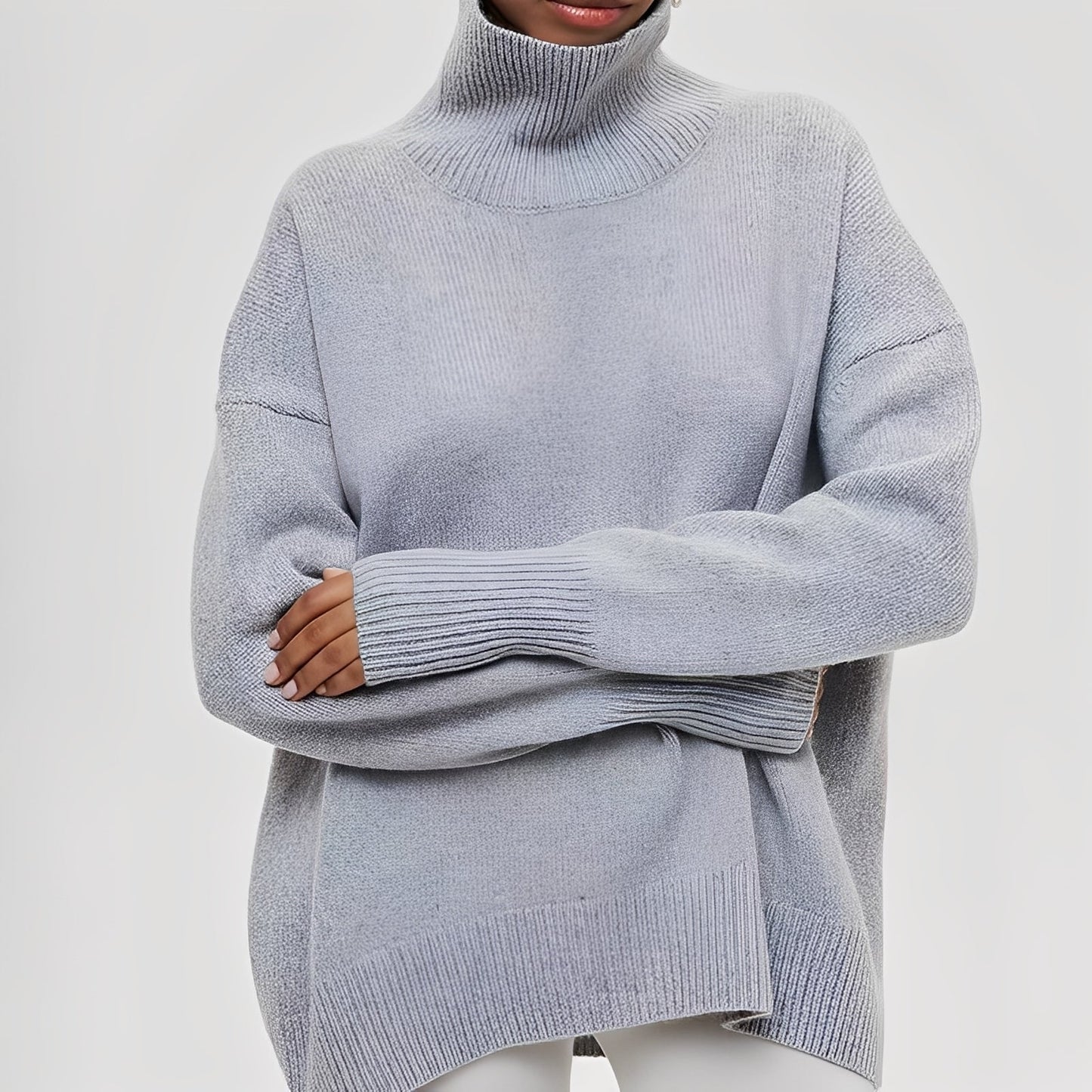 Sharon - Kobiecy luźny sweter