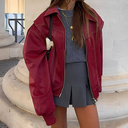 Hailie - Współczesna, swobodna damska kurtka termo