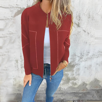 Chelsea - Stylowa kurtka z zamkiem dla kobiet