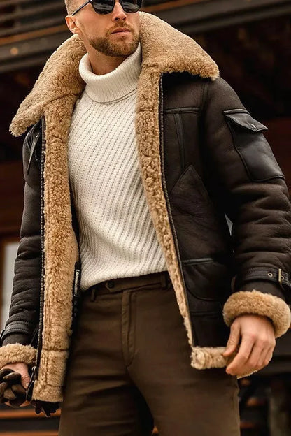 Amadeo – Elegancka Kurtka Skórzana