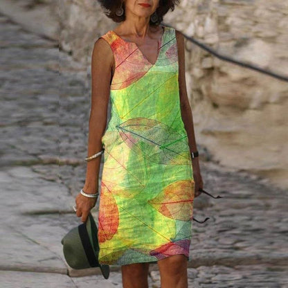 Roxy - Elegancka sukienka w żywych kolorach