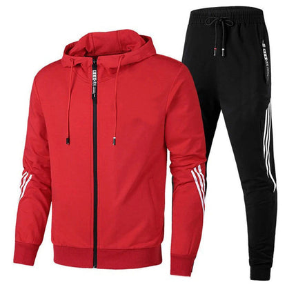 Ziad - Męski Dres Sportowy Dwuczęściowy
