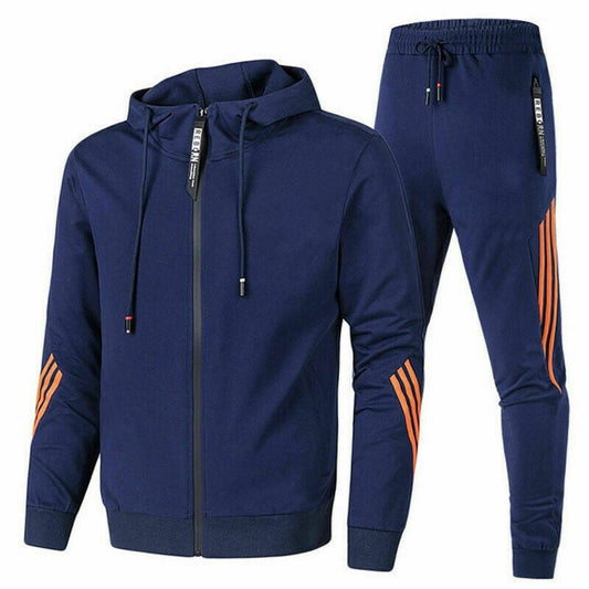 Ziad - Męski Dres Sportowy Dwuczęściowy