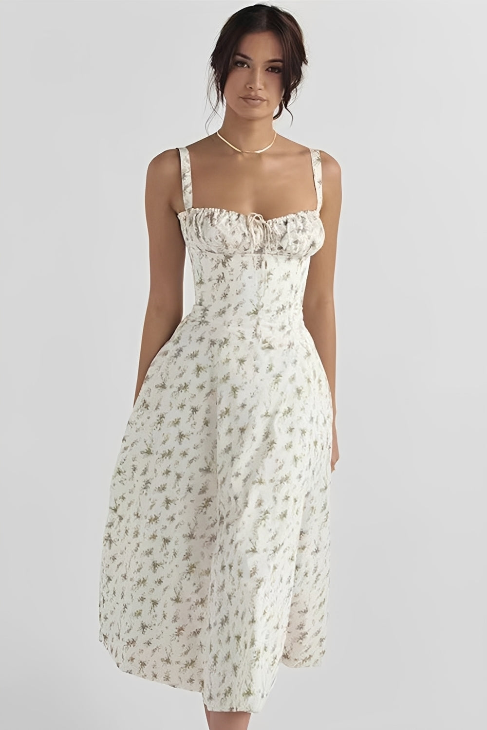 Claudia - Stylowa sukienka w kwiaty dla kobiet