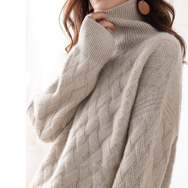 Antonia – Wygodny sweter z dzianiny