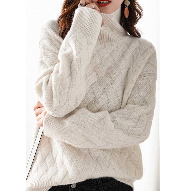 Antonia – Wygodny sweter z dzianiny