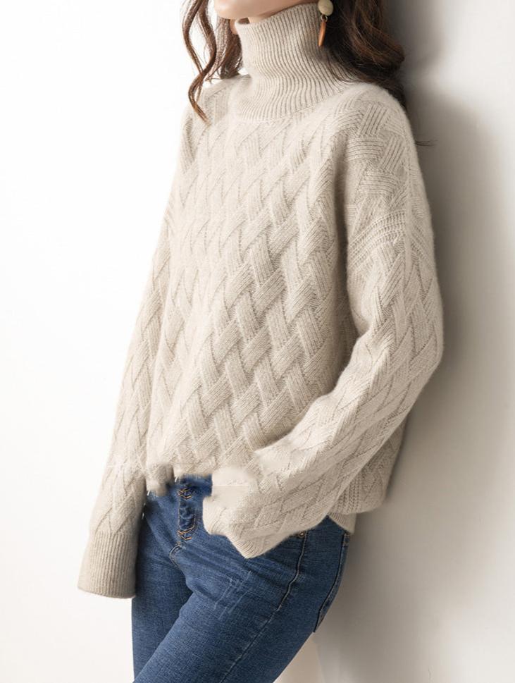 Antonia – Wygodny sweter z dzianiny