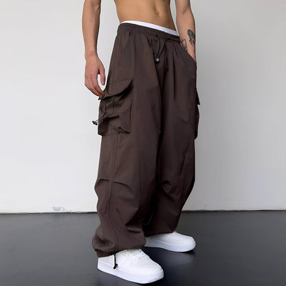 Kaleb - Modne Baggy-Cargohose dla Panów