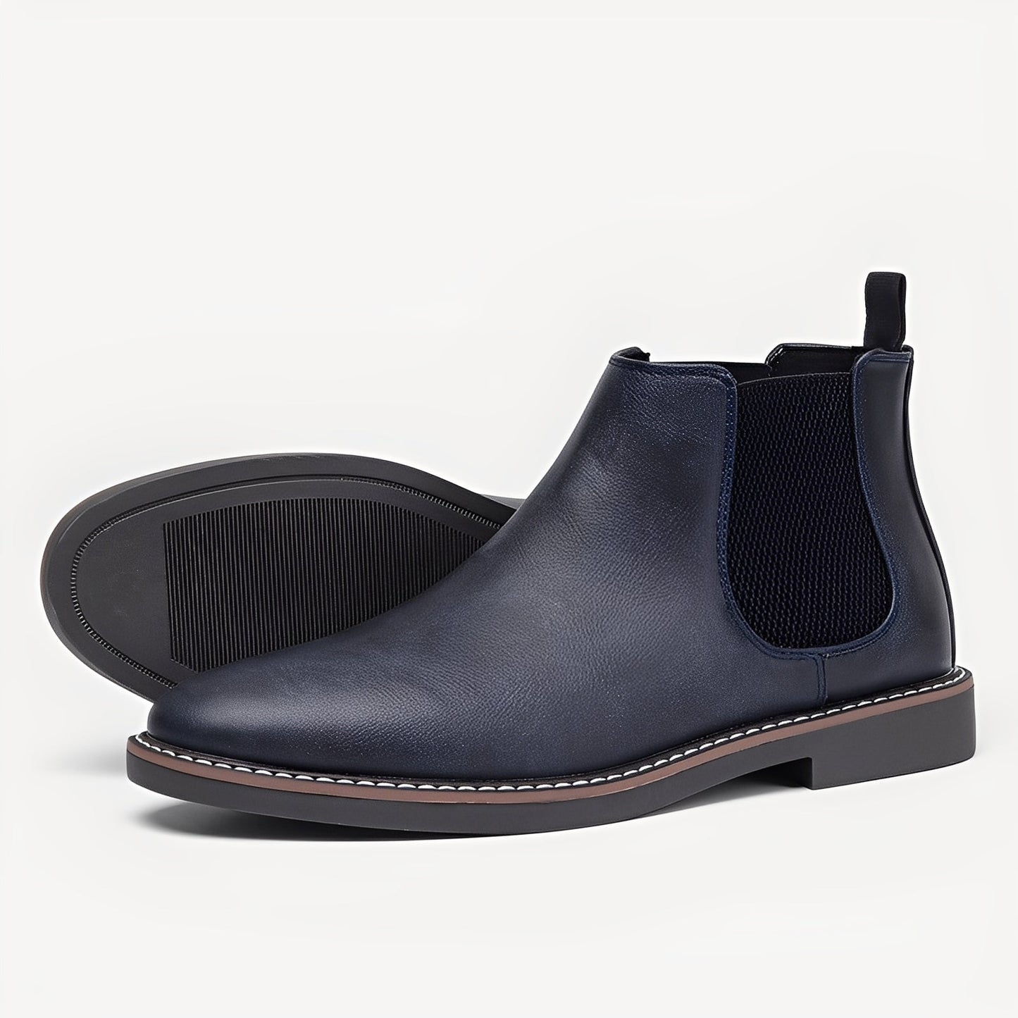 Clifton - Tradycyjne skórzane buty Chelsea dla mężczyzn