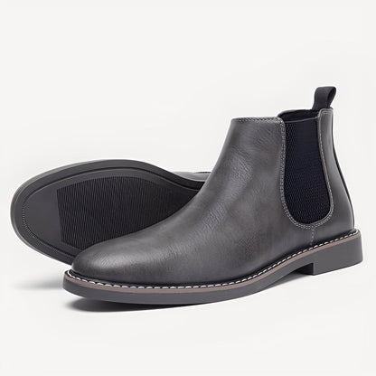 Clifton - Tradycyjne skórzane buty Chelsea dla mężczyzn